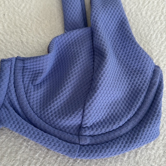 BEACH RIOT Blair Top Periwinkle Waffle, Size Small, $128 - Picture 8 of 10